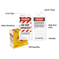 Safety First: Do Not Operate Tag Dispenser