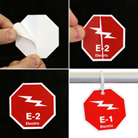 Electric Energy Source Identification Tags
