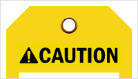 ANSI Warning Tag Header ANSI Caution Tag Header