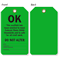 OK Scaffold Meet Federal State OSHA Standards Tag