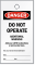 Print Own OSHA Danger Do Not Operate Tag